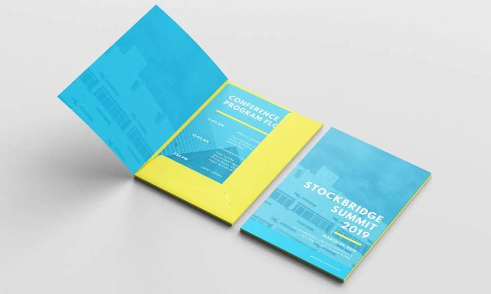 Presentation Folder | Flyer Offset / Lithographic printing